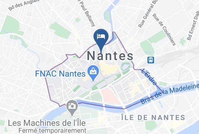 Loire Atlantique - Hotel Des Trois Marchands Maps
