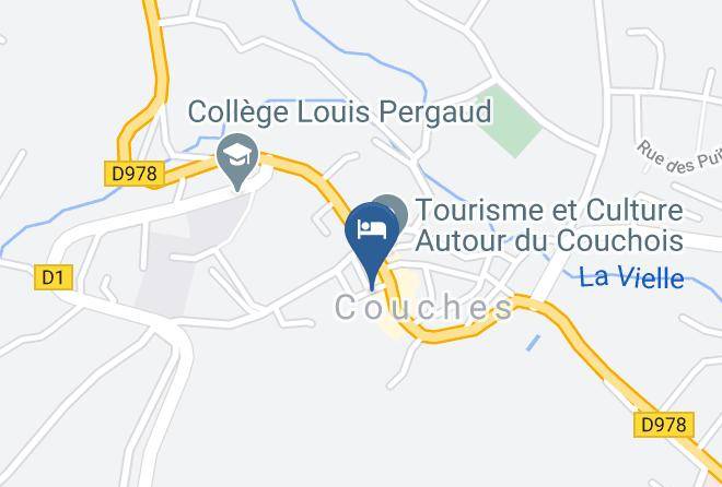 Saone Et Loire - Hotel Des Trois Maures Maps