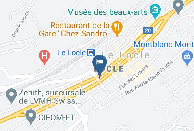 Hotel Des Trois Rois Map