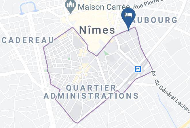 Gard - Hotel Des Tuileries Maps