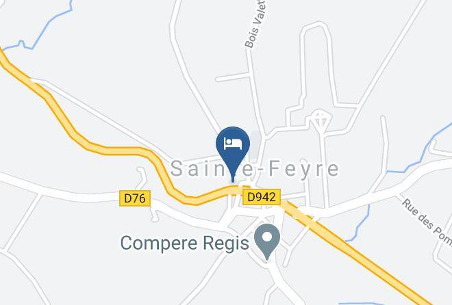 Creuse - Hotel Des Voyageurs Maps