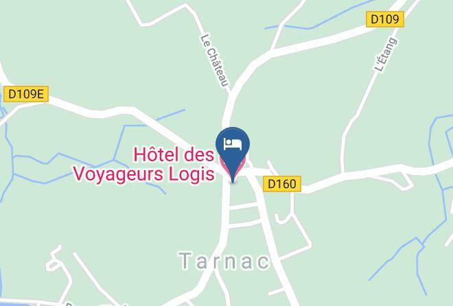 Correze - Hotel Des Voyageurs Logis Maps