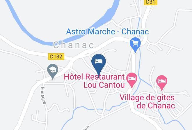 Lozere - Hotel Des Voyageurs Maps