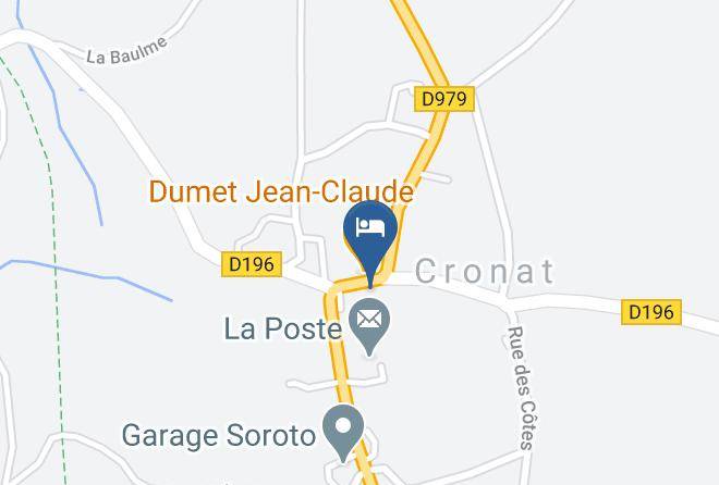 Saone Et Loire - Hotel Des Voyageurs Maps