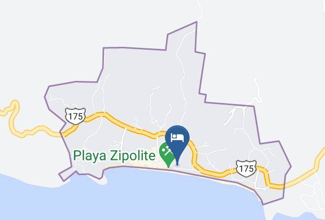 San Pedro Pochutla - Hotel Descalzo Maps