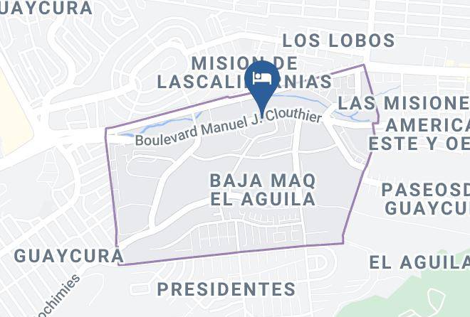 Tijuana - Hotel Descanso Inn Maps