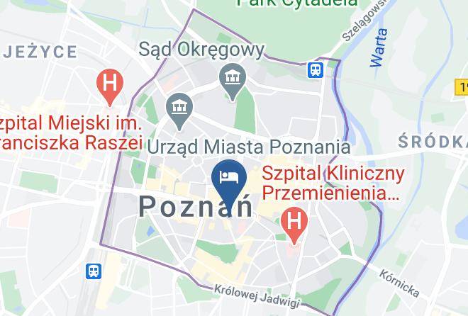 Poznan - Hotel Desilva Premium Poznan Maps