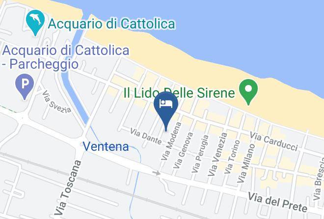 Rimini - Hotel Desiree Di Cattolica Maps
