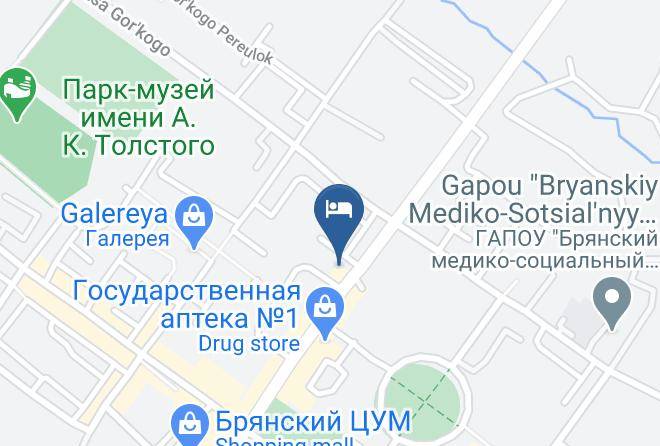 Bryansk - Hotel Desna Bryansk Maps