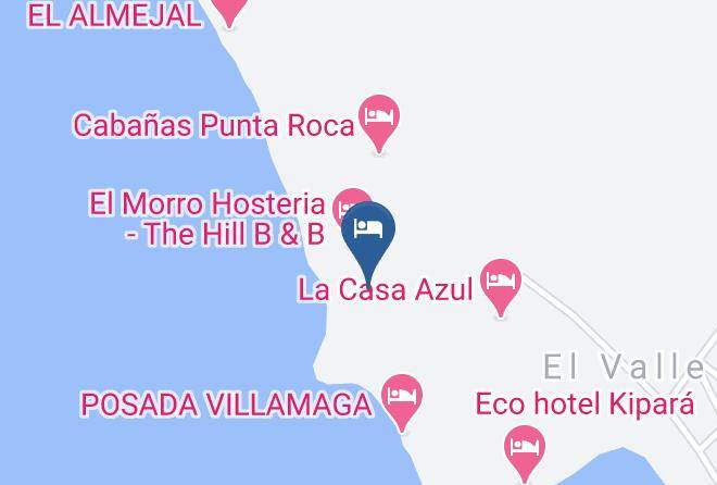 Bahia Solano - Hotel Destino Del Pacifico Maps