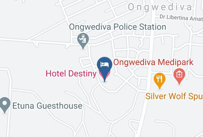 Ongwediva - Hotel Destiny Maps