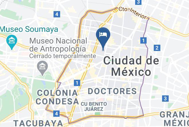 Cuauhtemoc - Hotel Detroit Maps