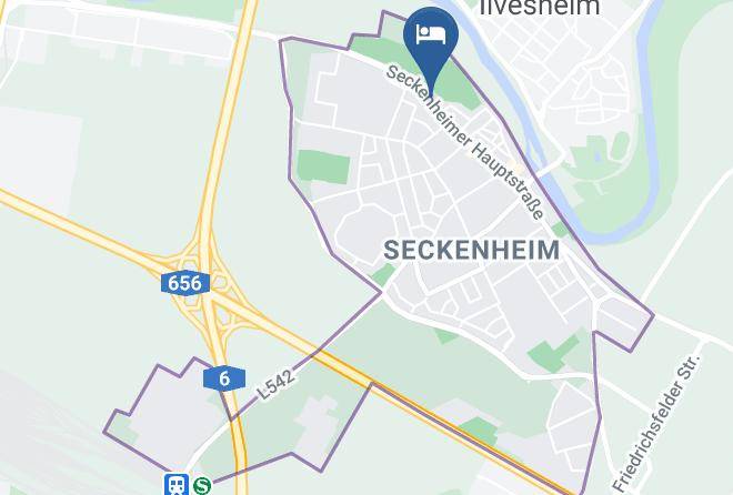 Mannheim - Hotel Deutscher Hof Maps
