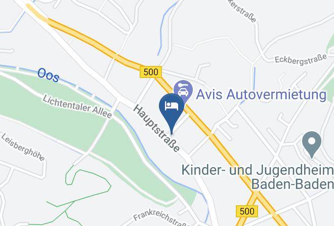 Baden Baden - Hotel Deutscher Kaiser Maps