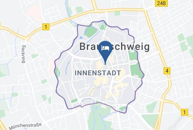 Brunswick - Hotel Deutsches Haus Braunschweig Maps