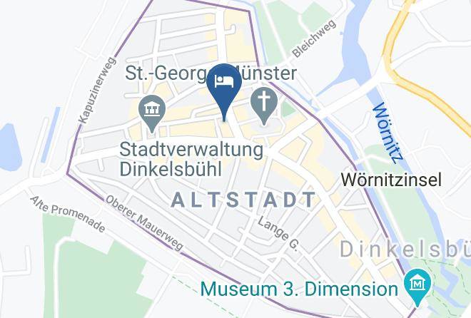 Ansbach - Hotel Deutsches Haus Dinkelsbuhl Maps