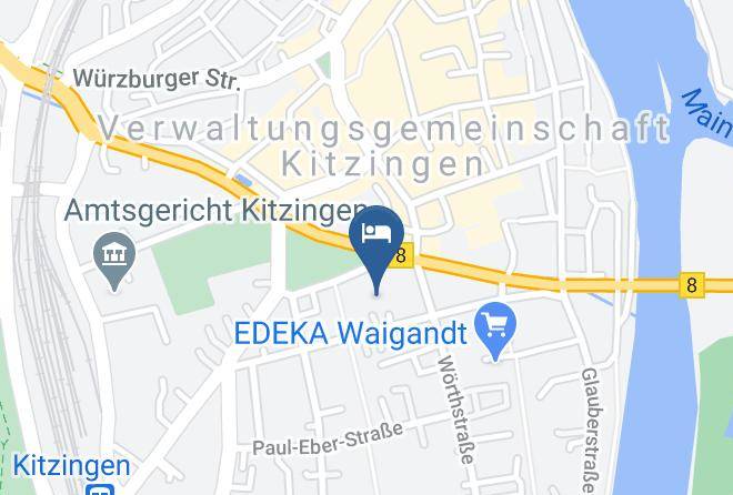 Kitzingen - Hotel Deutsches Haus Kitzingen Maps