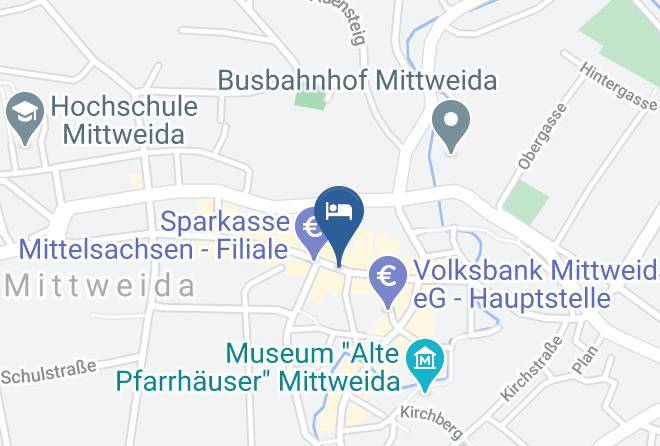 Hotel Deutsches Haus Mittweida Map