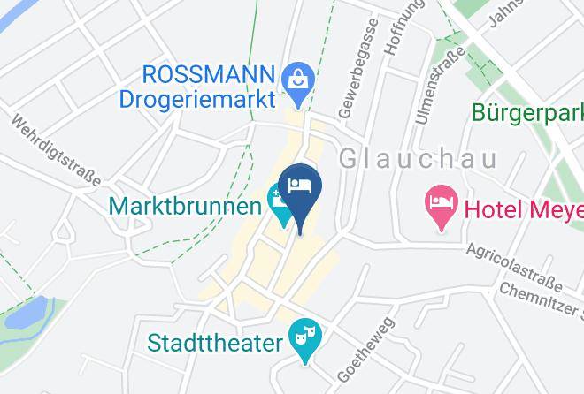 Zwickau - Hotel Deutsches Haus Maps