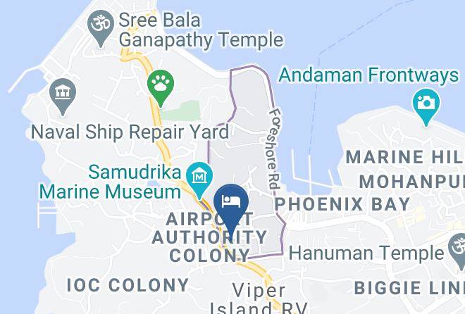 Port Blair - Hotel Dev Haweli Maps