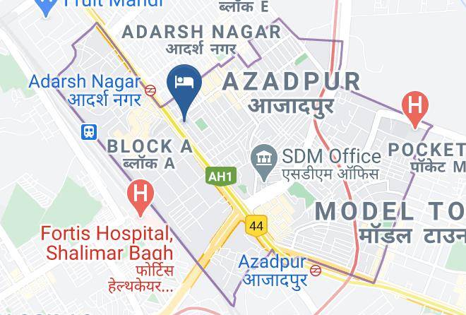 New Delhi - Hotel Dev Palace Maps