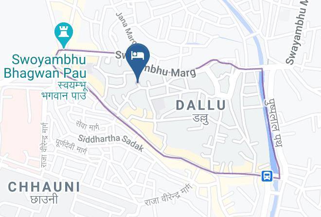 Kathmandu - Hotel Devachan Maps