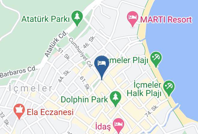 Marmaris - Hotel Devamli Maps