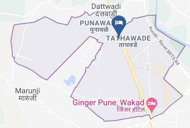 Chinchwad - Hotel Devi Residency Wakad Maps