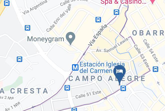 Bella Vista - Hotel Deville Maps
