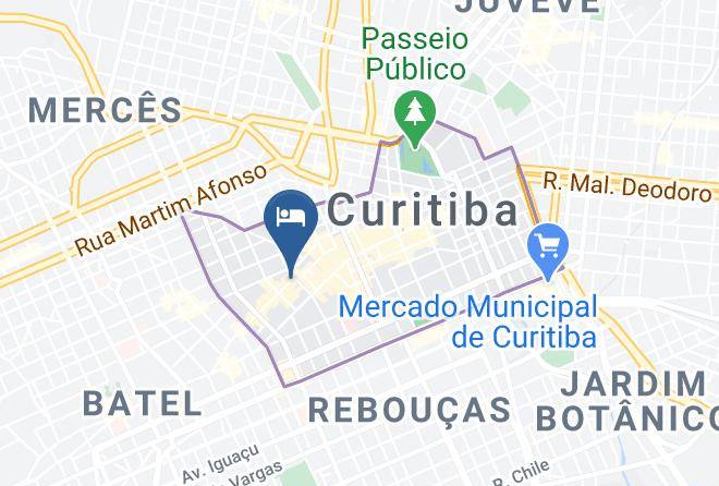 Curitiba - Hotel Deville Business Curitiba Maps