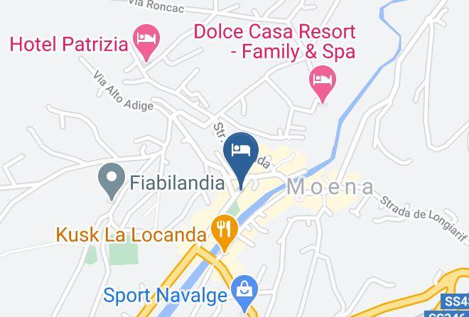 Hotel Moena Map