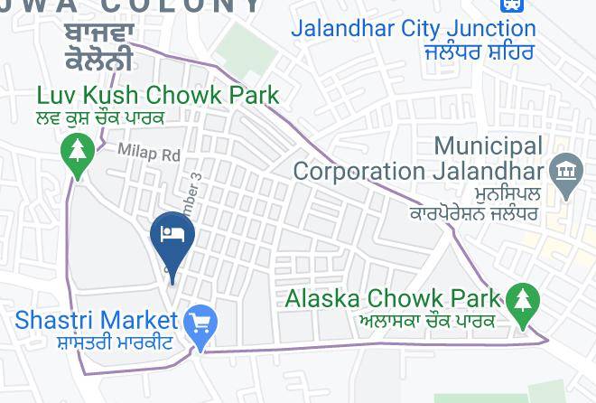 Jalandhar - Hotel Devista Amritsar Maps