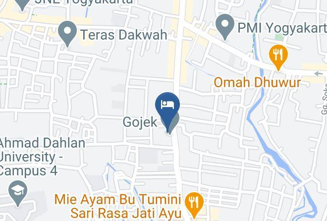 Kota Yogyakarta - Hotel Dewa Ruci 2 Maps