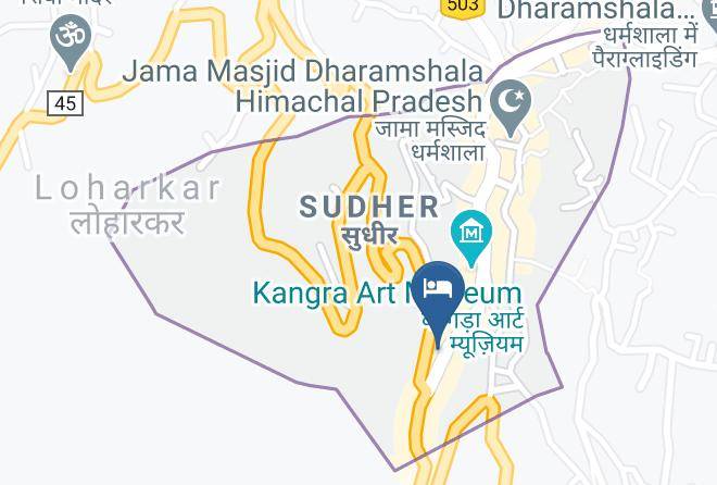 Dharmsala - Hotel Dewan Palace Maps