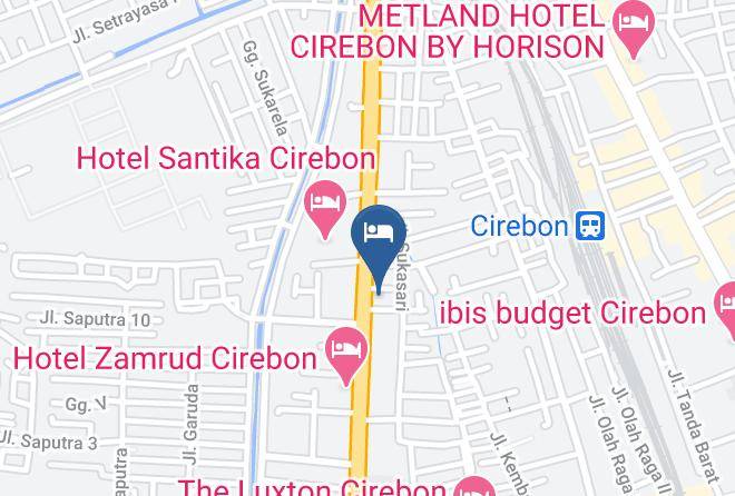 Cirebon Regency - Hotel Dewanti Maps