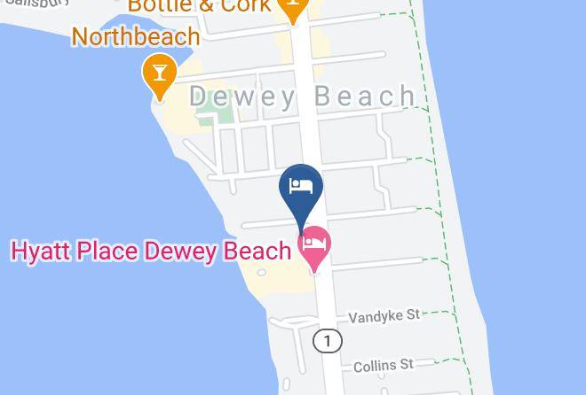 Sussex - Hotel Dewey Maps