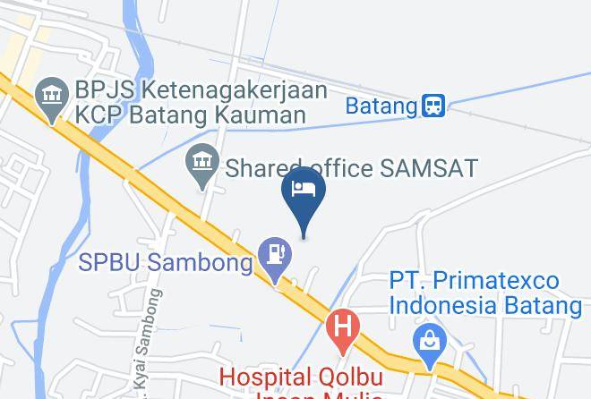 Batang Regency - Hotel Dewi Ratih Maps