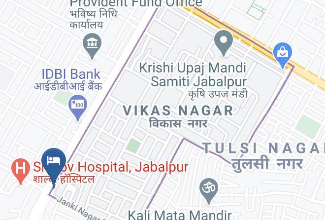 Jabalpur - Hotel Dhingra Residency Maps