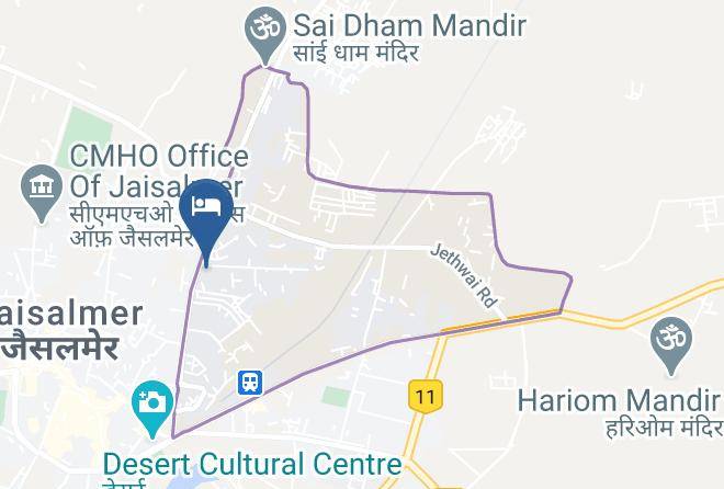 Jaisalmer - Hotel Dholamaru Grand Maps