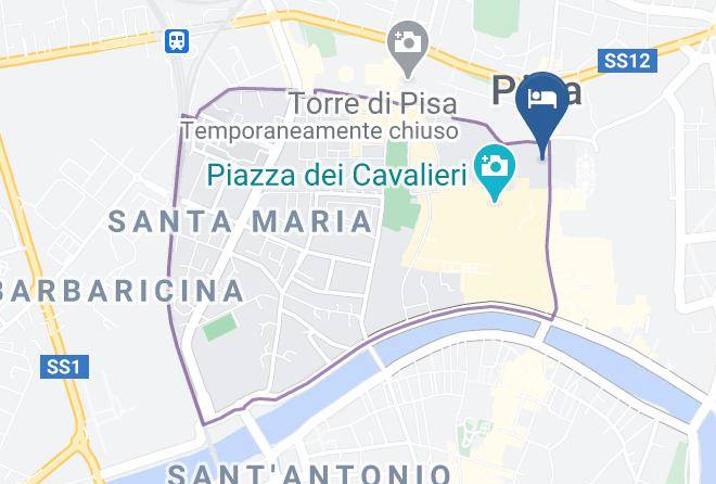 Pisa - Hotel Di Stefano Maps