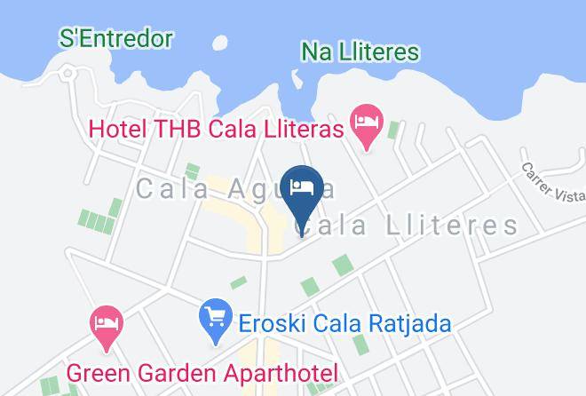 Hotel Diamant Mallorca Map