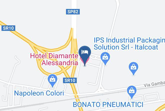 Alessandria - Hotel Diamante Alessandria Maps