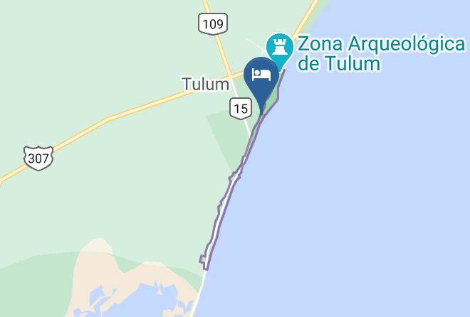 Tulum - Hotel Diamante K Maps