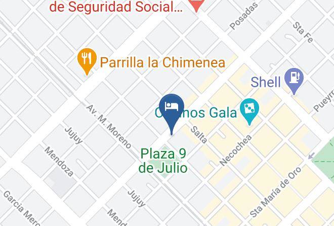 San Fernando - Hotel Diamante Maps