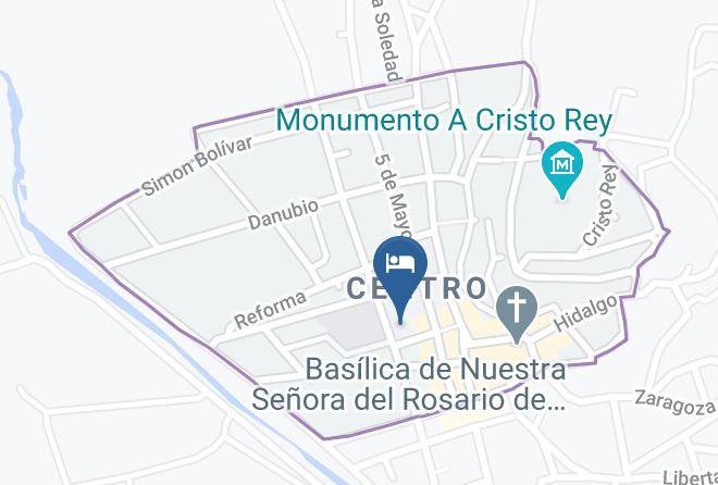 Talpa De Allende - Hotel Diamante Maps