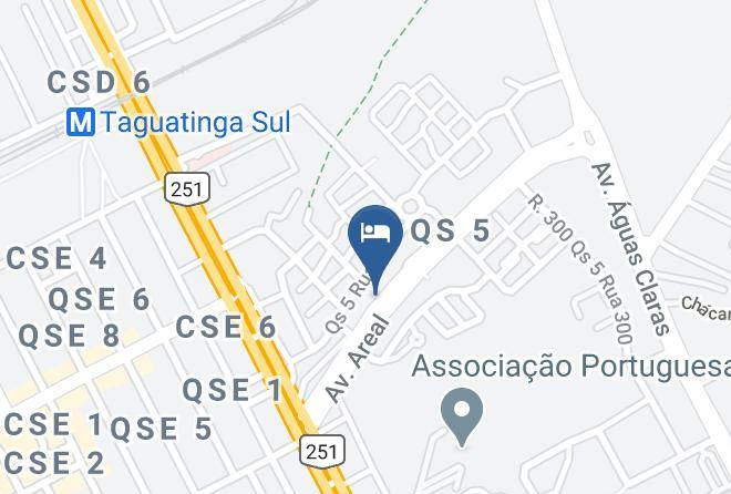 Brasilia - Hotel Diamantes Maps