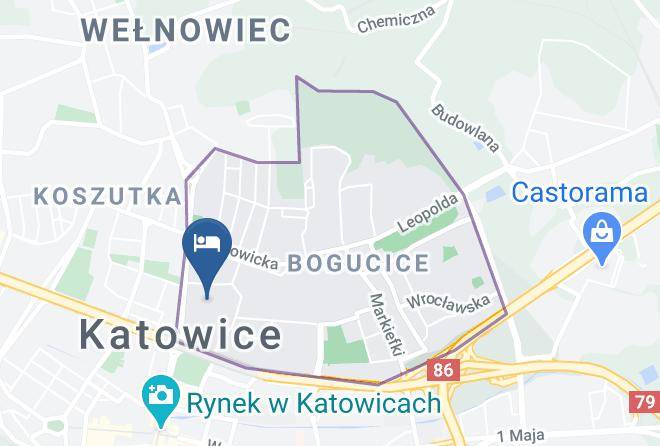 Katowice - Hotel Diament Maps