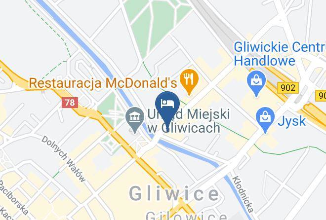 Hotel Diament Plaza Katowice Map