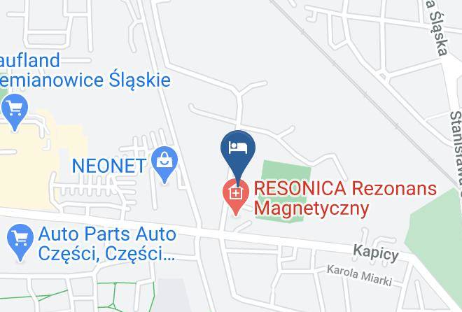 Siemianowice Slaskie - Hotel Diament Vacanza Siemianowice Slaskie Maps