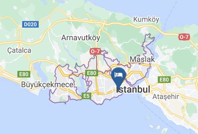 Zeytinburnu - Hotel Diamond City Maps